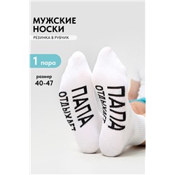 Носки мужские Папа отдыхает