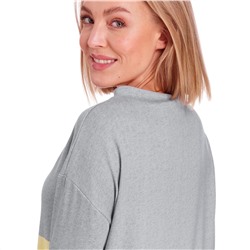 Damen Langarmshirt mit Blockstreifen