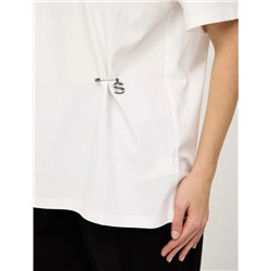 Белая блузка "Капля"