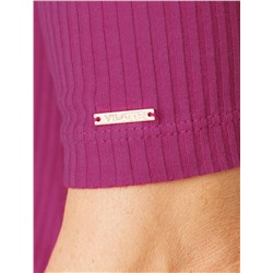 Джемпер из трикотажа в широкий рубчик