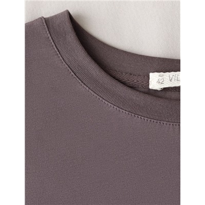 Футболка оверсайз с принтом из премиального 100% хлопка