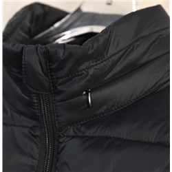 Женская легкая и компактная куртка с воротником-стойкой и невидимым капюшоном  ЭМПОРИО АРМАН*И