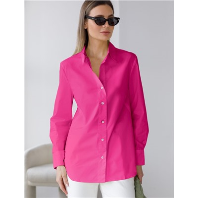 Блузка из премиального хлопкового поплина