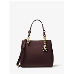 MICHAEL MICHAEL KORS Cynthia Saffiano Leather Satchel