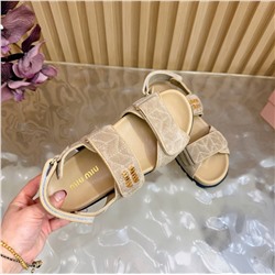 Женские замшевые босоножки  МИ*У МИ*У