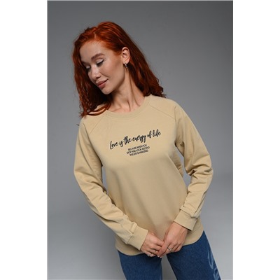 8521 Свитшот базовый женский