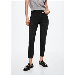 Jeans mom confort tiro alto -  Mujer | MANGO OUTLET España