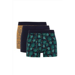 DeFacto Regular Fit 3lü Boxer B8513AX24SM