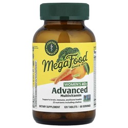 MegaFood, Women's 40+ Advanced Multivitamin, 120 Tablets