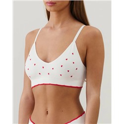 Sujetador bralette triangular sin costuras