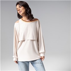 Лонгслив многослойный, Преданная стилю (2 в 1)