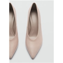 Zapato piel tacón embudo