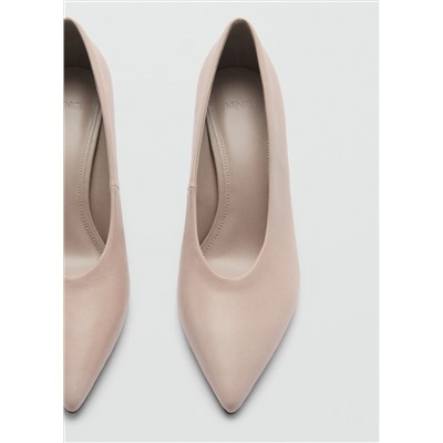 Zapato piel tacón embudo