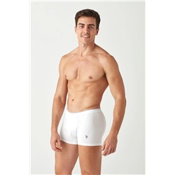 U.S. Polo Assn. Erkek Beyaz - Lacivert 2 Li Boxer 80370