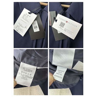 Мужская ветрозащитная куртка с отложным воротником ТОММИ ХИЛФИГЕ*Р