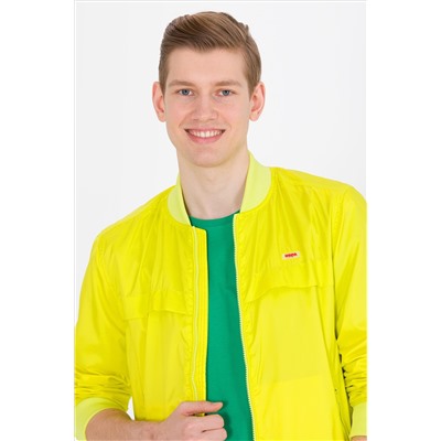 Erkek Neon Sarı Mont
