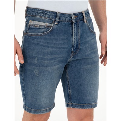 Mavi Slim Fit Jean Şort