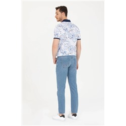 Erkek Açık Mavi Jean Pantolon