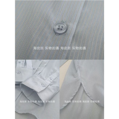 Женская лёгкая свободная рубашка из смесового тенселя, экспорт в Россию ЗОЛЛ*А