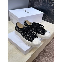 Кеды с ажурной сеткой на толстой подошве 3 цвета ДИО*Р