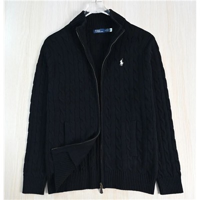 Классический хлопковый трикотажный кардиган  РАЛЬ*Ф Л