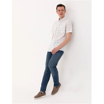 Haki Regular Fit Kısa Kollu Gömlek
