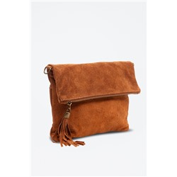 Bandolera de nobuk Alzano Camel