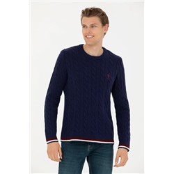 Erkek Lacivert Kazak