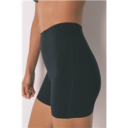 Pantalón corto interior algodón negro