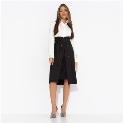 Юбка с имитацией многослойности, Местная знаменитость new (с поясом)