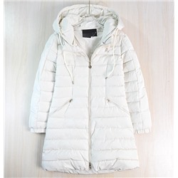 Женское утепленное пальто со съемным капюшоном  EMPORIO ARMAN*I