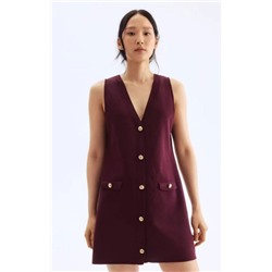 Женское  безрукавное вязаное платье  Н*М