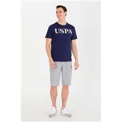 Erkek Lacivert Basic Bisiklet Yaka Tişört