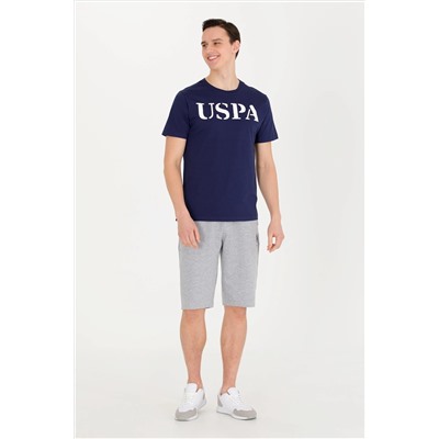 Erkek Lacivert Basic Bisiklet Yaka Tişört