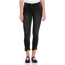 7/8 Damen Jeggings mit Fransen