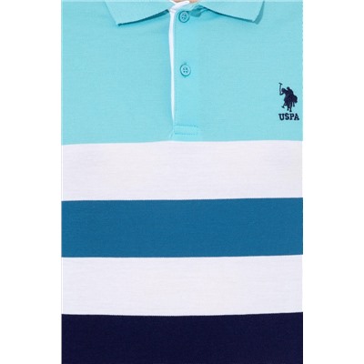 Erkek Turkuaz Polo Yaka Tişört