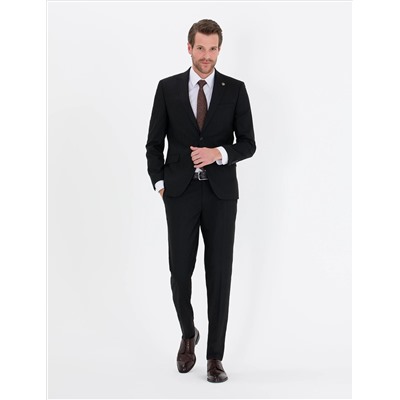 Siyah Ex. Slim Fit Takım Elbise