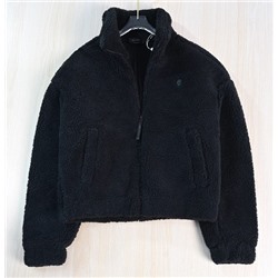 Женская зимняя, плотная, теплая, флисовая куртка-свитер