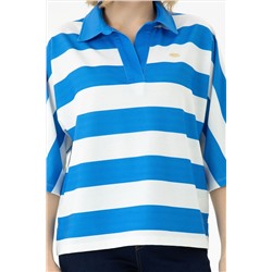 Kadın Saks Tişört