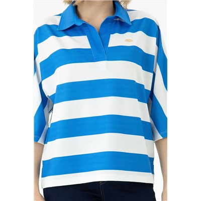 Kadın Saks Tişört