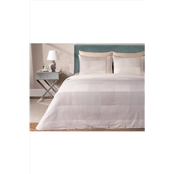 Madame Coco Faron Tek Kişilik Crep Baskılı Nevresim Takımı - Bej 1KNTTC0658-8682116797009