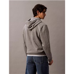 Monogram Logo Fleece Hoodie