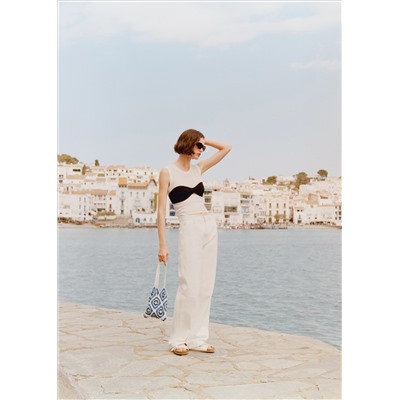 Bolso saco crochet
