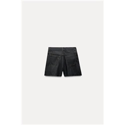 ZW COLLECTION MID-RISE DENIM BERMUDA SHORTS