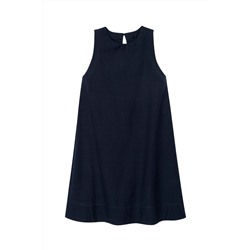 Vestido trapecio Azul marino