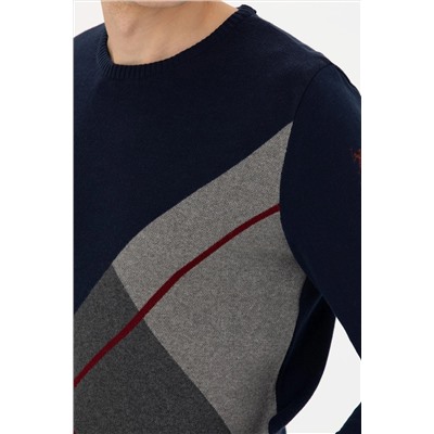 Erkek Lacivert Kazak