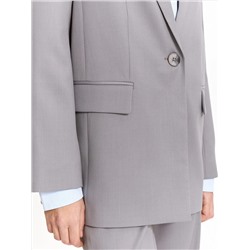 Однобортный жакет из костюмной шерсти, ML780/peter