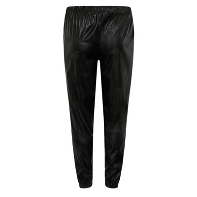 Женские брюки из эко кожи Plus Size