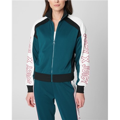 JXJC Colorblock Interlock Track Jacket