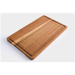 Доска разделочная, 34х20 см, прямоугольная, дерево, Timber, 63426